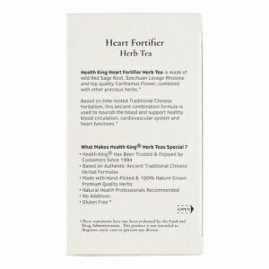 Image of Heart Fortifier Herb Tea - by Health King ingredients and nutritional info