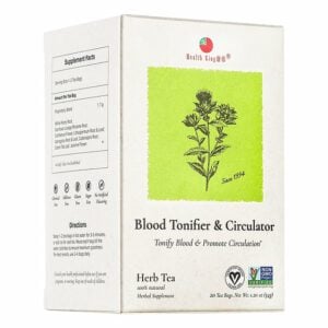 Blood Tonifier and Circulator Herb Tea- by Health King