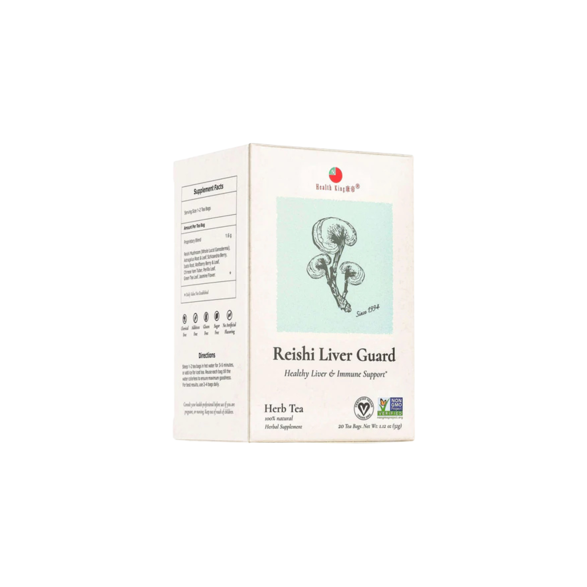 Image of Reishi Liver Guard Herb Tea - by Health King