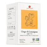 image of ginger root, twenty teabags, net weight 30g