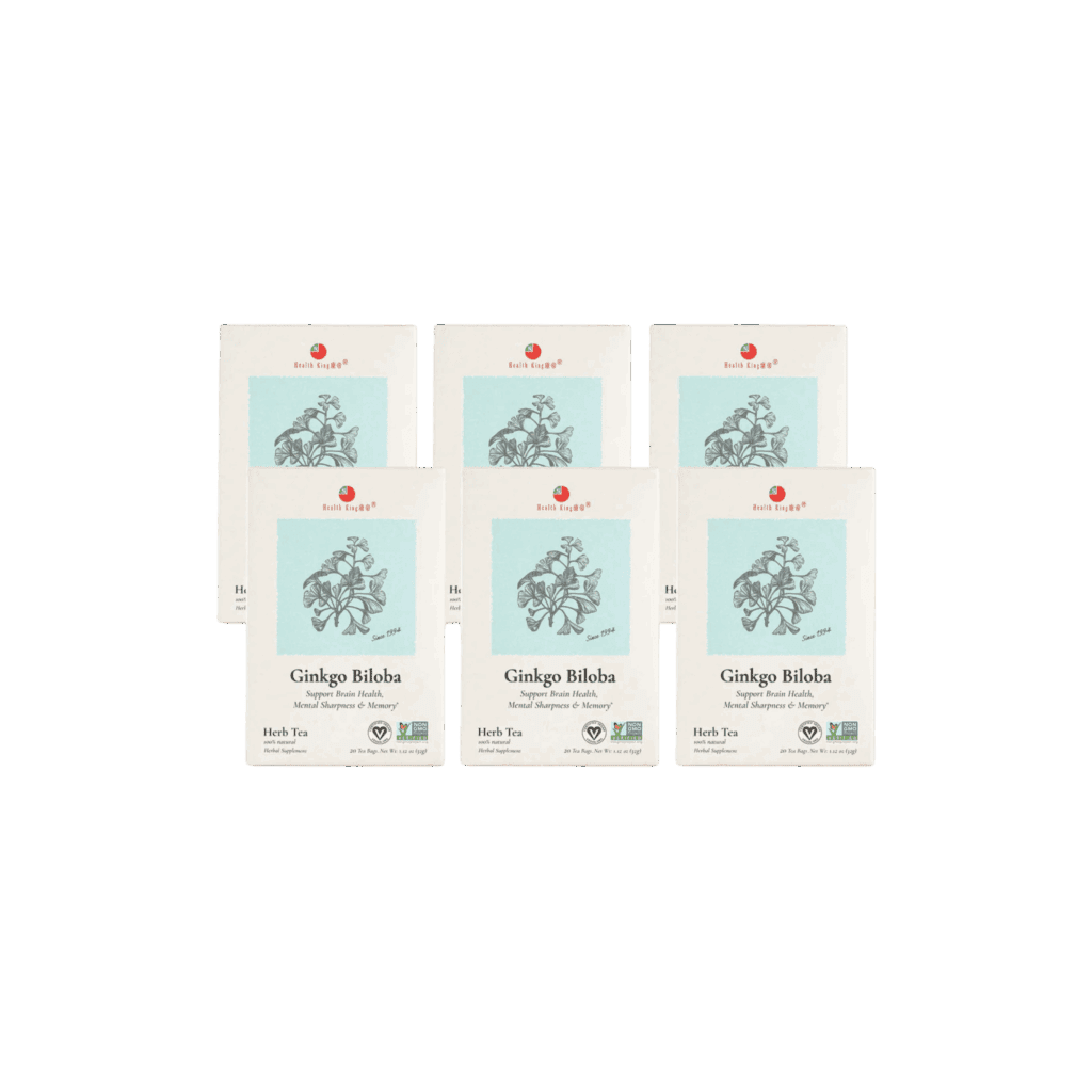 Image of Ginkgo Biloba Herb Tea - by Health King - 6-pack