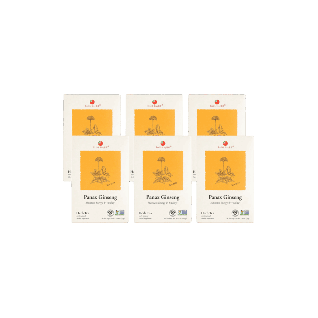 Image of Panax Ginseng Herb Tea - by Health King - 6-pack