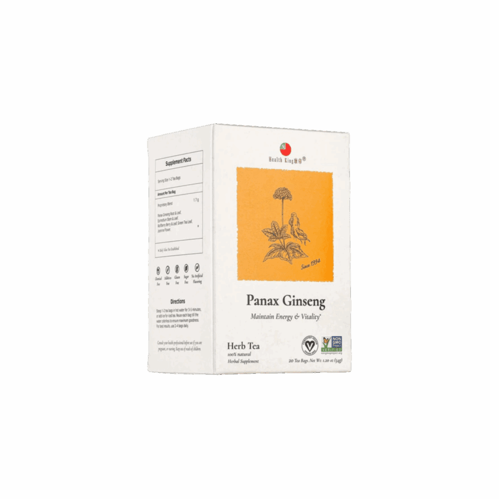 Image of Panax Ginseng Herb Tea - by Health King Single