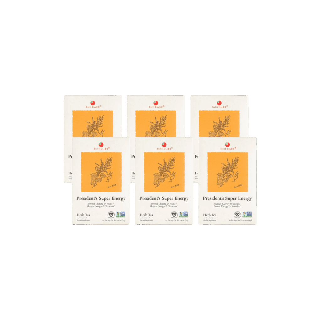 Image of President's Super Energy Herb Tea - by Health King - 6-pack