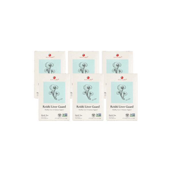 Image of Reishi Liver Guard Herb Tea - by Health King - 6-pack
