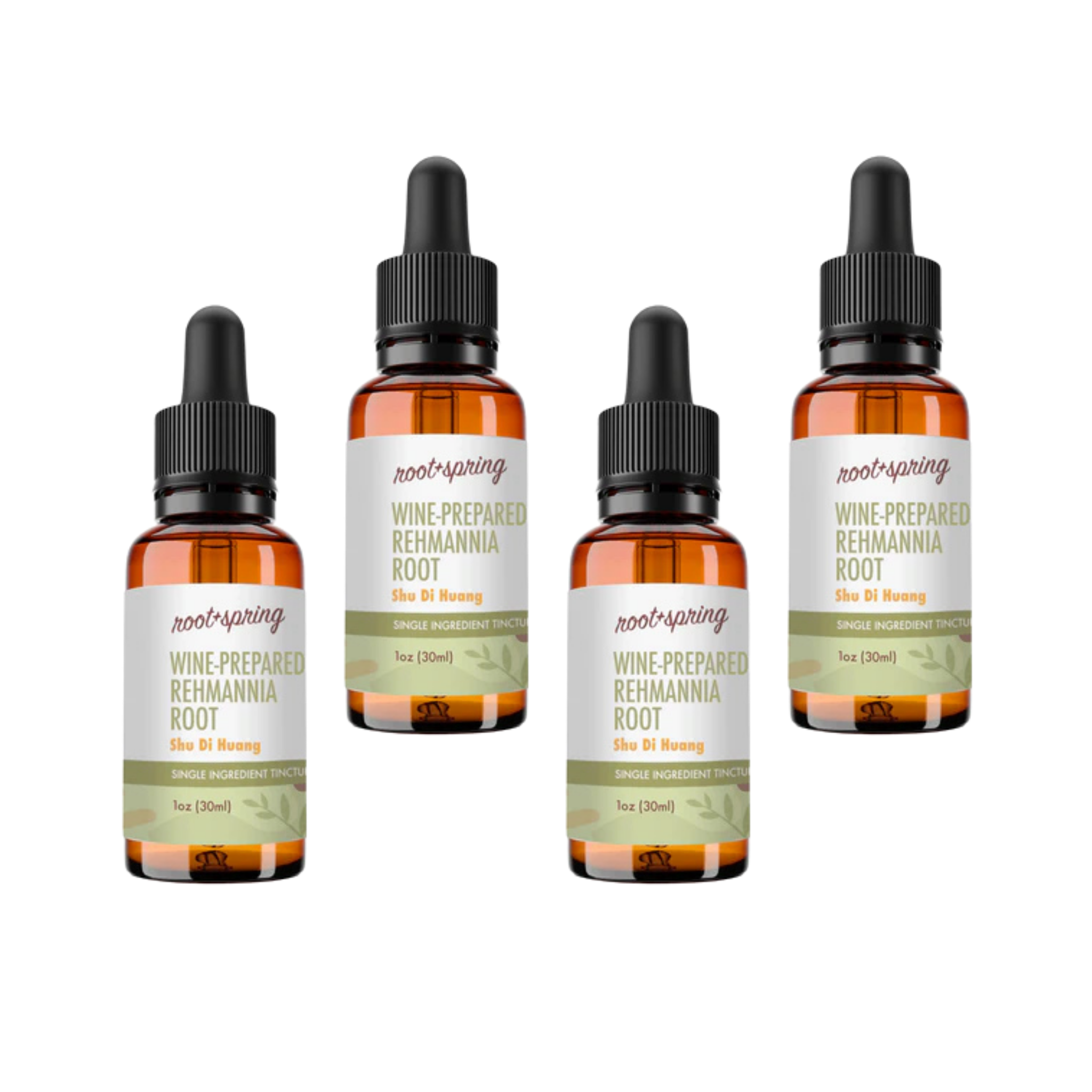 image of WINE PREPARED RHEMANNIA ROOT2 Tincture 4pk