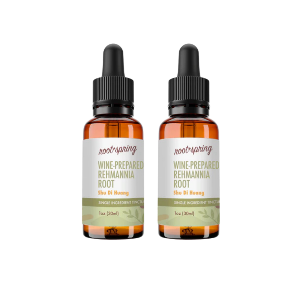 image of WINE PREPARED RHEMANNIA ROOT2 Tincture 2pk