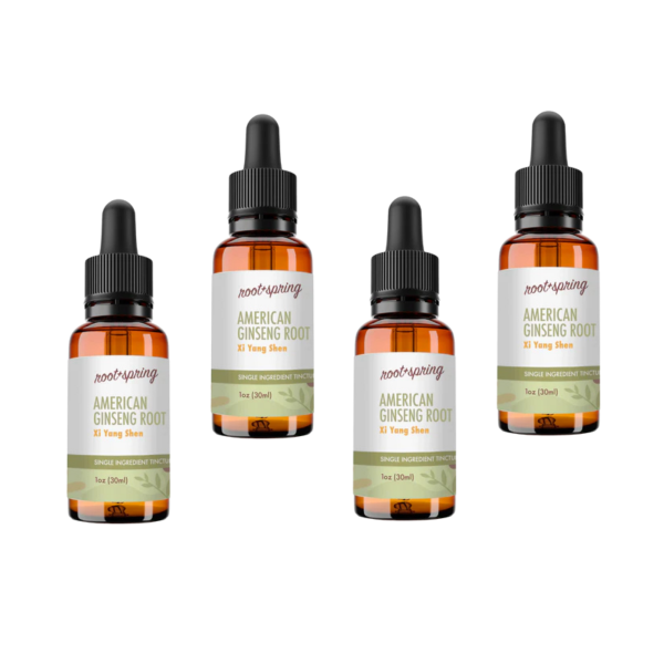 image of american ginseng root Tincture 4pk