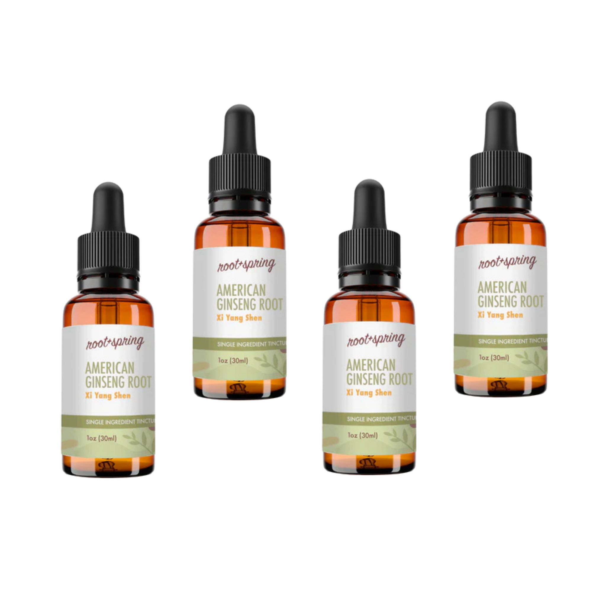 image of american ginseng root Tincture 4pk