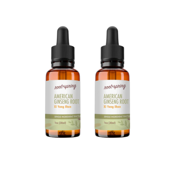 image of american ginseng root Tincture 2pk