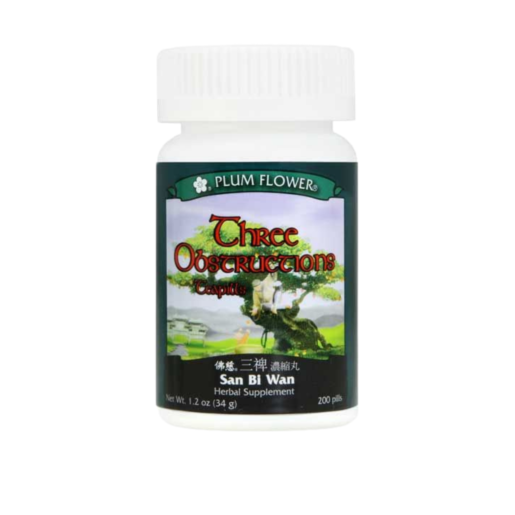 Image of Plum Flower – Three Obstructions (San Bi Wan)