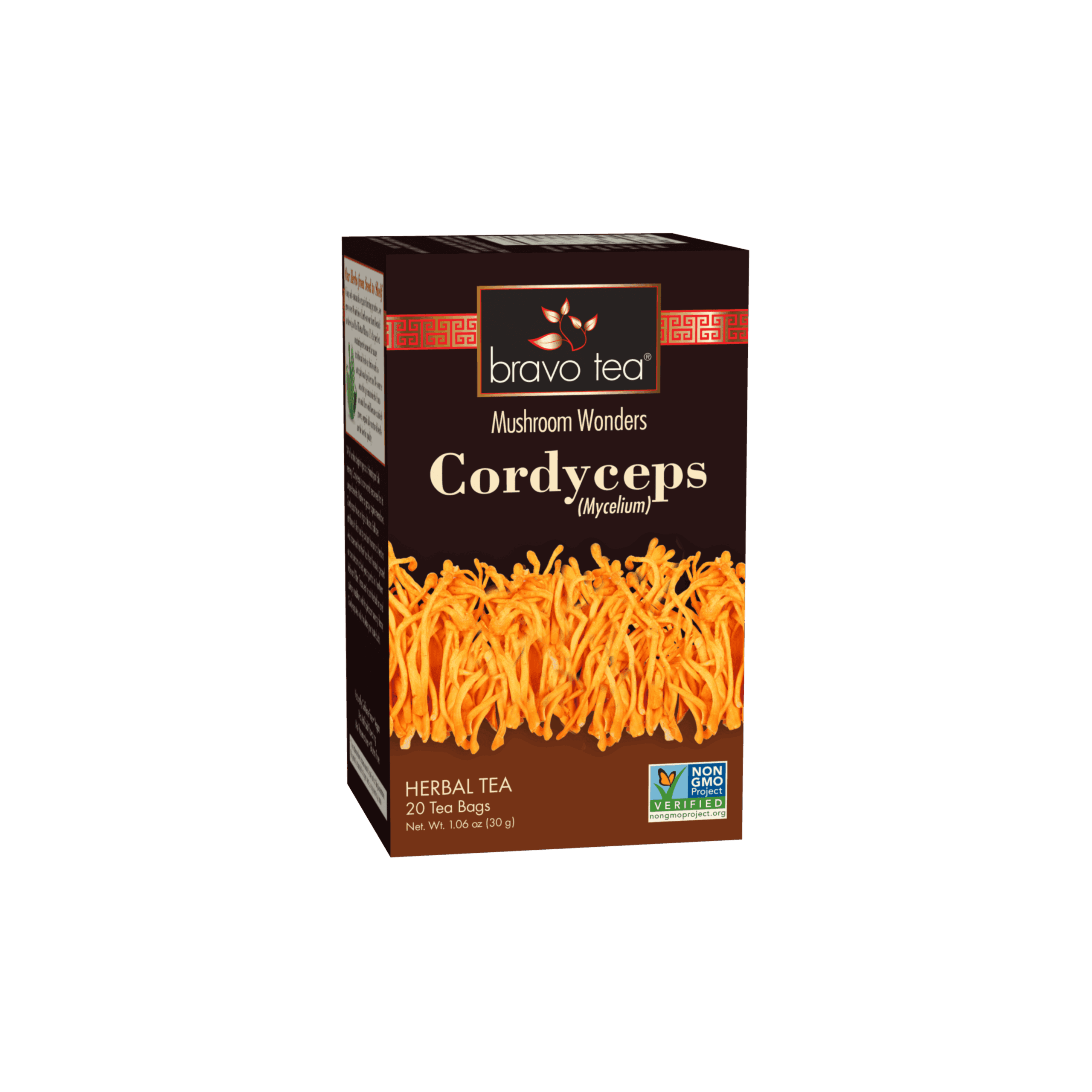 Image of Cordecyps Mushroom Tea - by Bravo Tea - Single