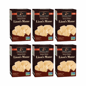 Image of Lion's Mane Mushroom Tea - by Bravo Tea - 6 pack