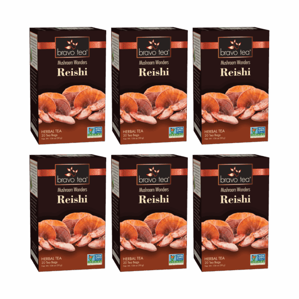 Image of Reishi Mushroom Tea - by Bravo Tea - 6 pk