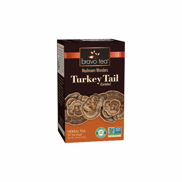 Image of Turkey Tail Mushroom Tea - by Bravo Tea - Single