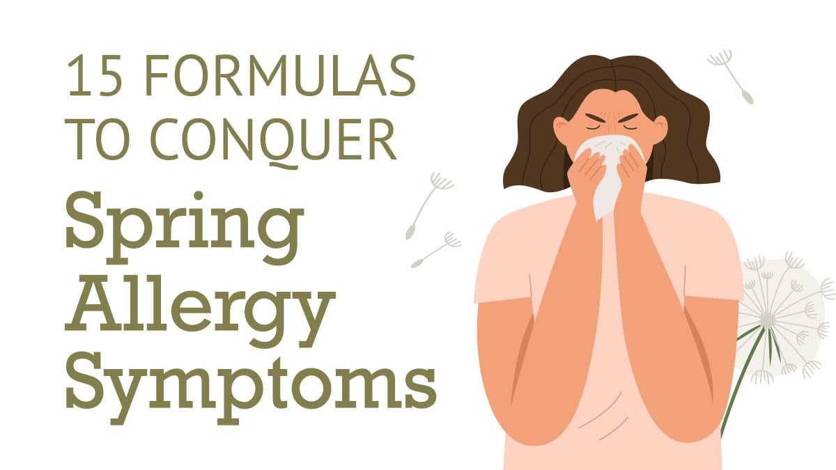 15 Herbal Formulas to Conquer Spring Allergy Symptoms