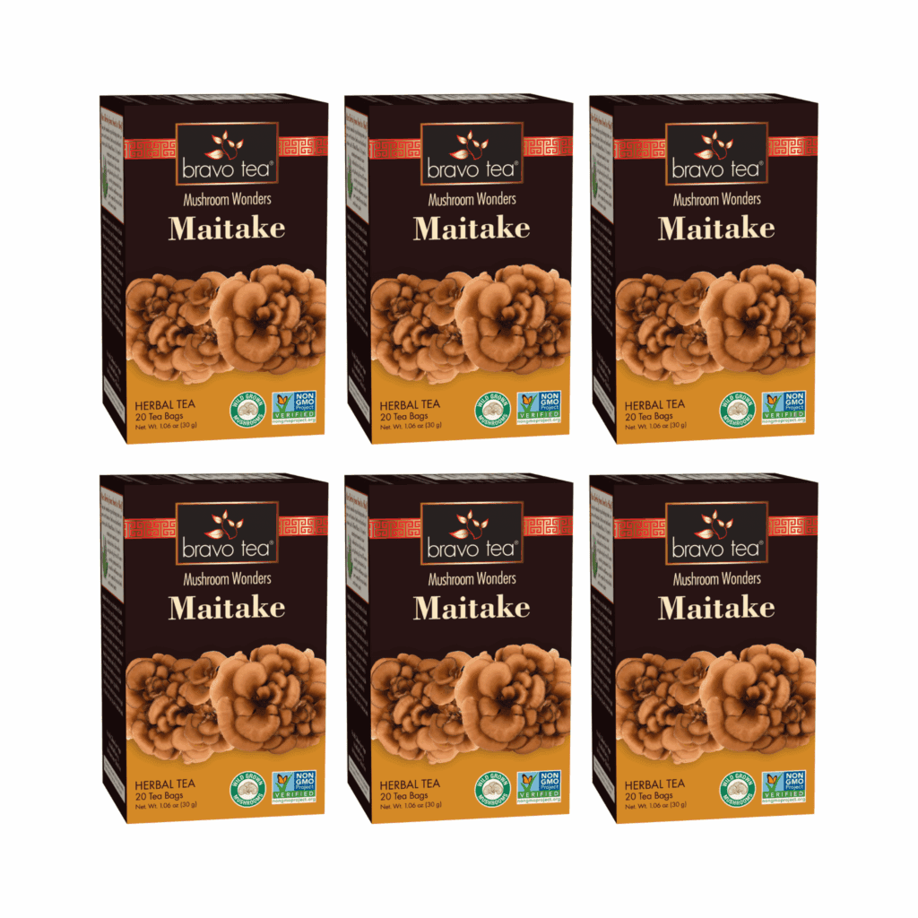 Image of Maitake Mushroom Tea - by Bravo Tea - 6pk