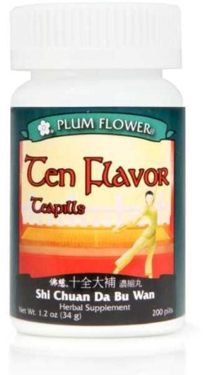 Plum Flower - Ten Flavor Teapills (Shi Chuan Da Bu Wan)