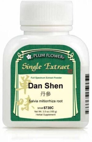 Plum Flower - Dan Shen Extract Powder (Salvia miltiorrhiza root)