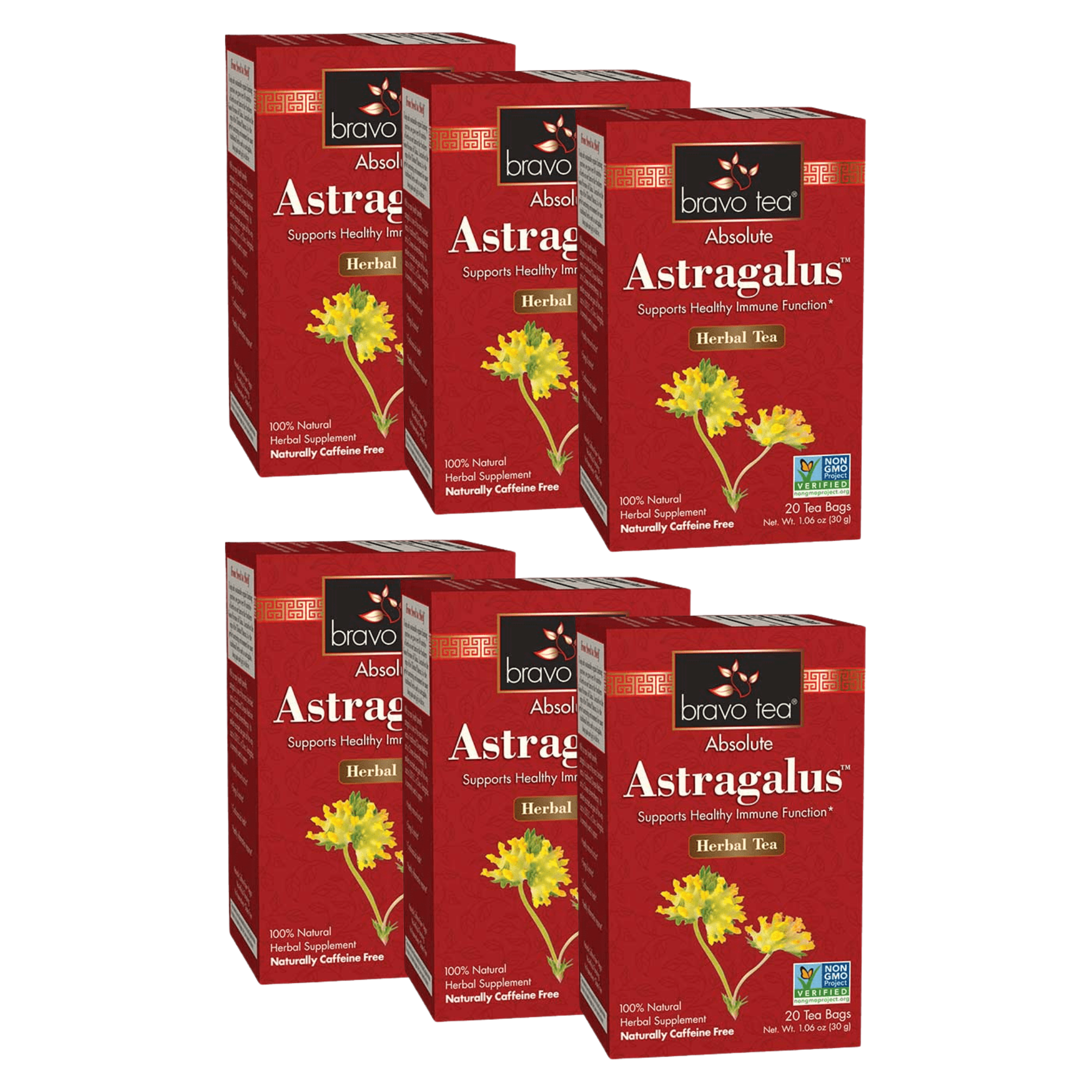 Image of Absolute Astragalus Tea - by Bravo Tea - 6-pack