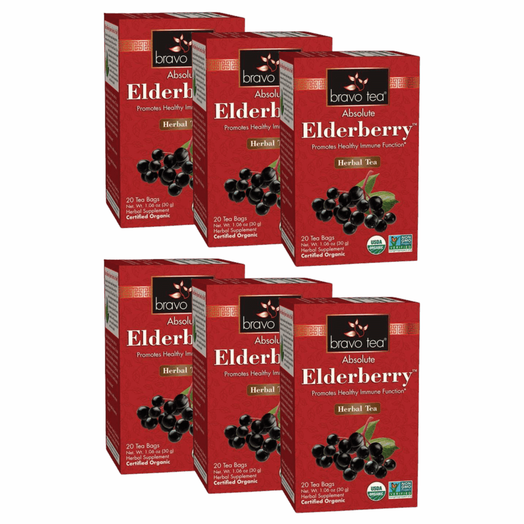 Image of Absolute Elderberry Tea - by Bravo Tea - 6-pack