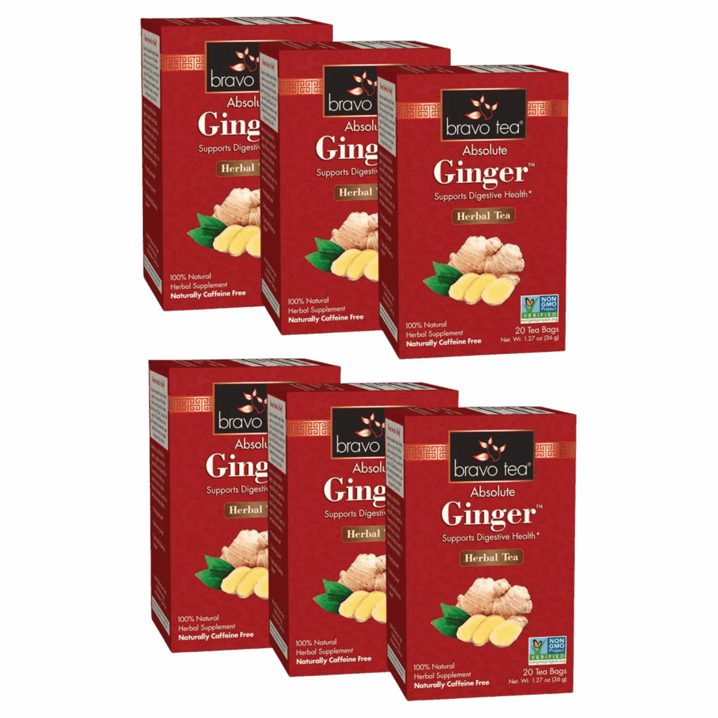 Image of Absolute Ginger Tea - by Bravo Tea - 6-pack