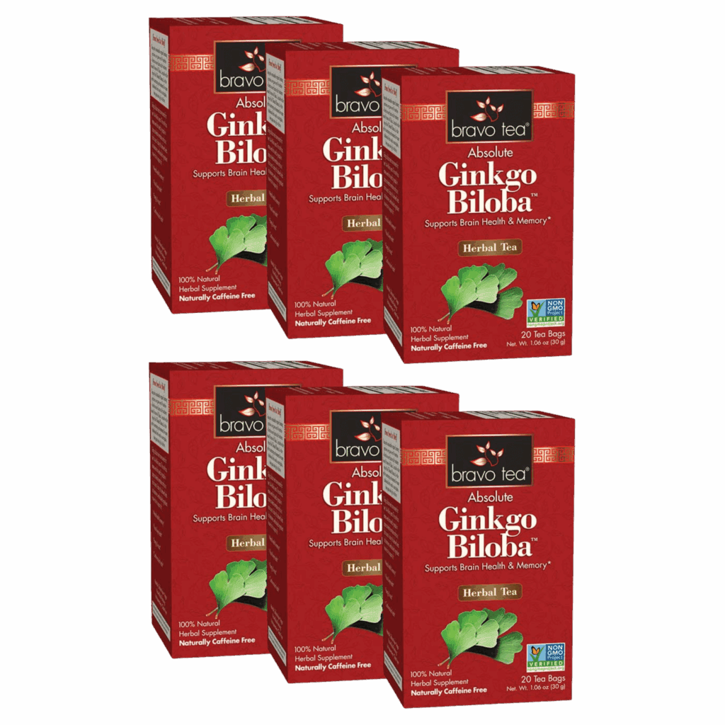 Image of Absolute Ginkgo Biloba Tea - by Bravo Tea - 6-pack