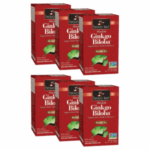 Image of Absolute Ginkgo Biloba Tea - by Bravo Tea - 6-pack