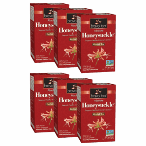 Image of Absolute Honeysuckle Tea - by Bravo Tea - 6-pack