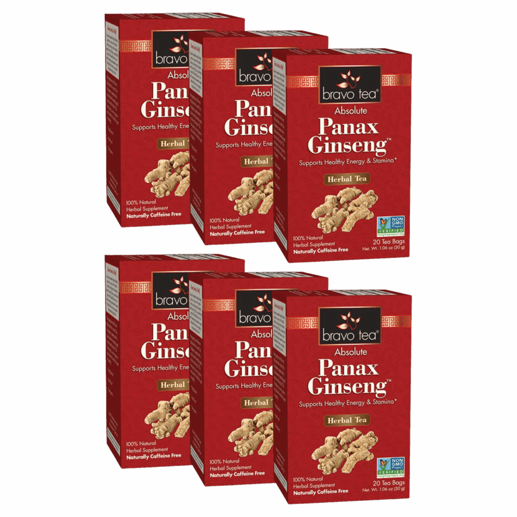 Image of Absolute Panax Ginseng Tea - by Bravo Tea - 6-pack