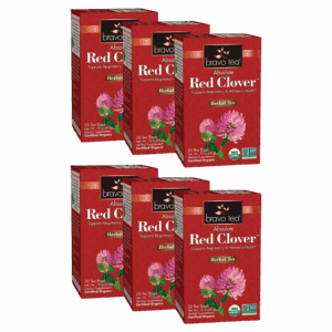 Image of Absolute Red Clover Tea - by Bravo Tea - 6-pack