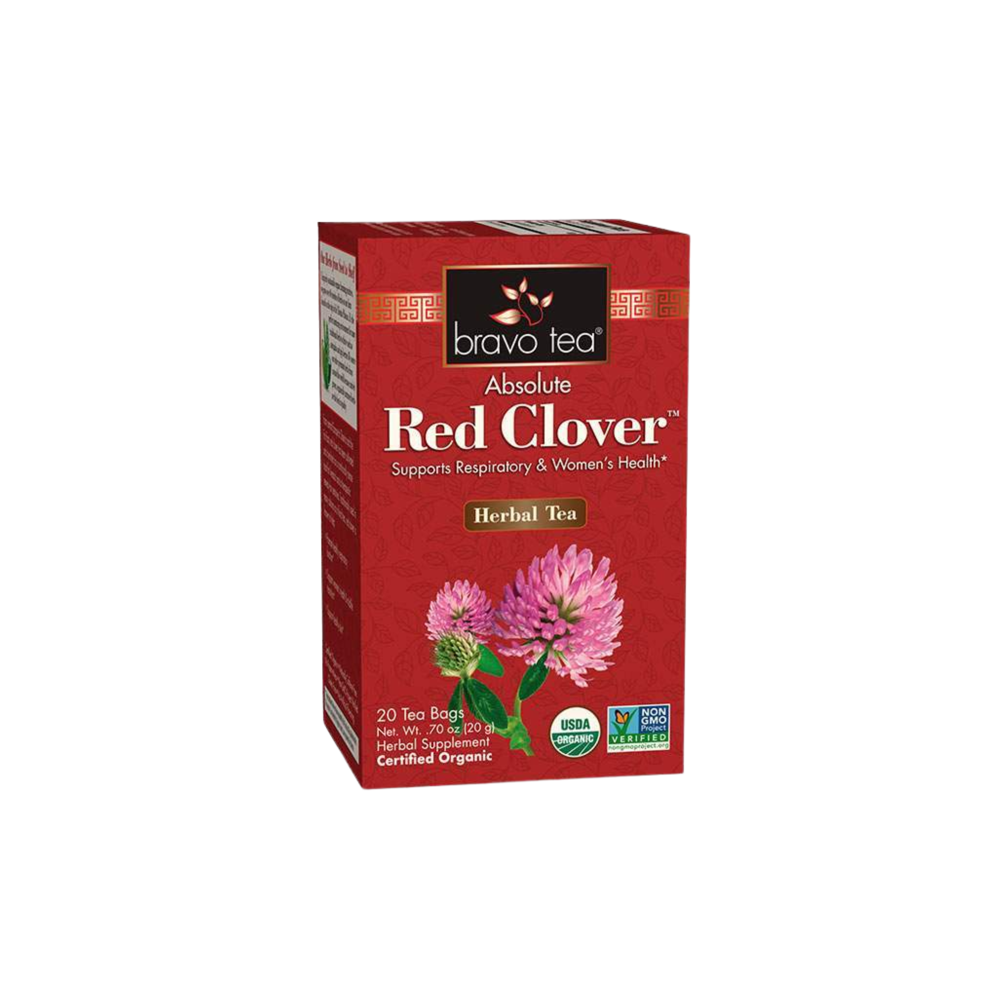 Image of Absolute Red Clover Tea - by Bravo Tea - Single