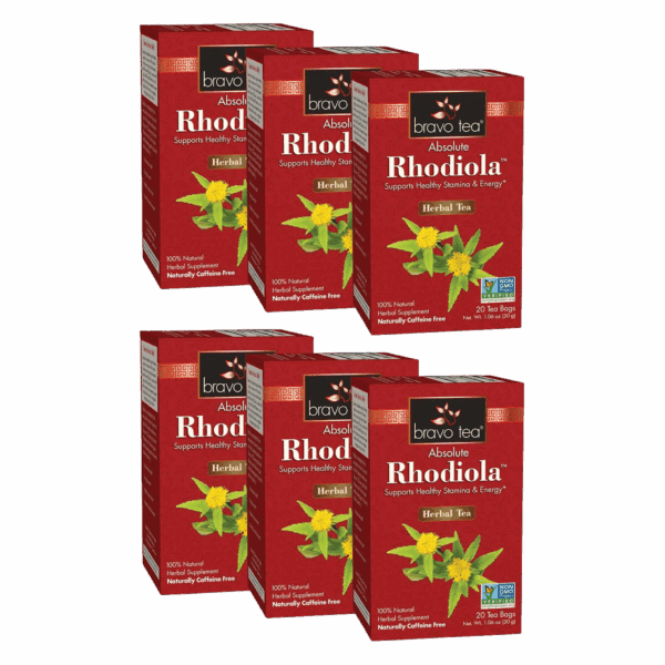 Image of Absolute Rhodiola Tea - by Bravo Tea - 6-pack