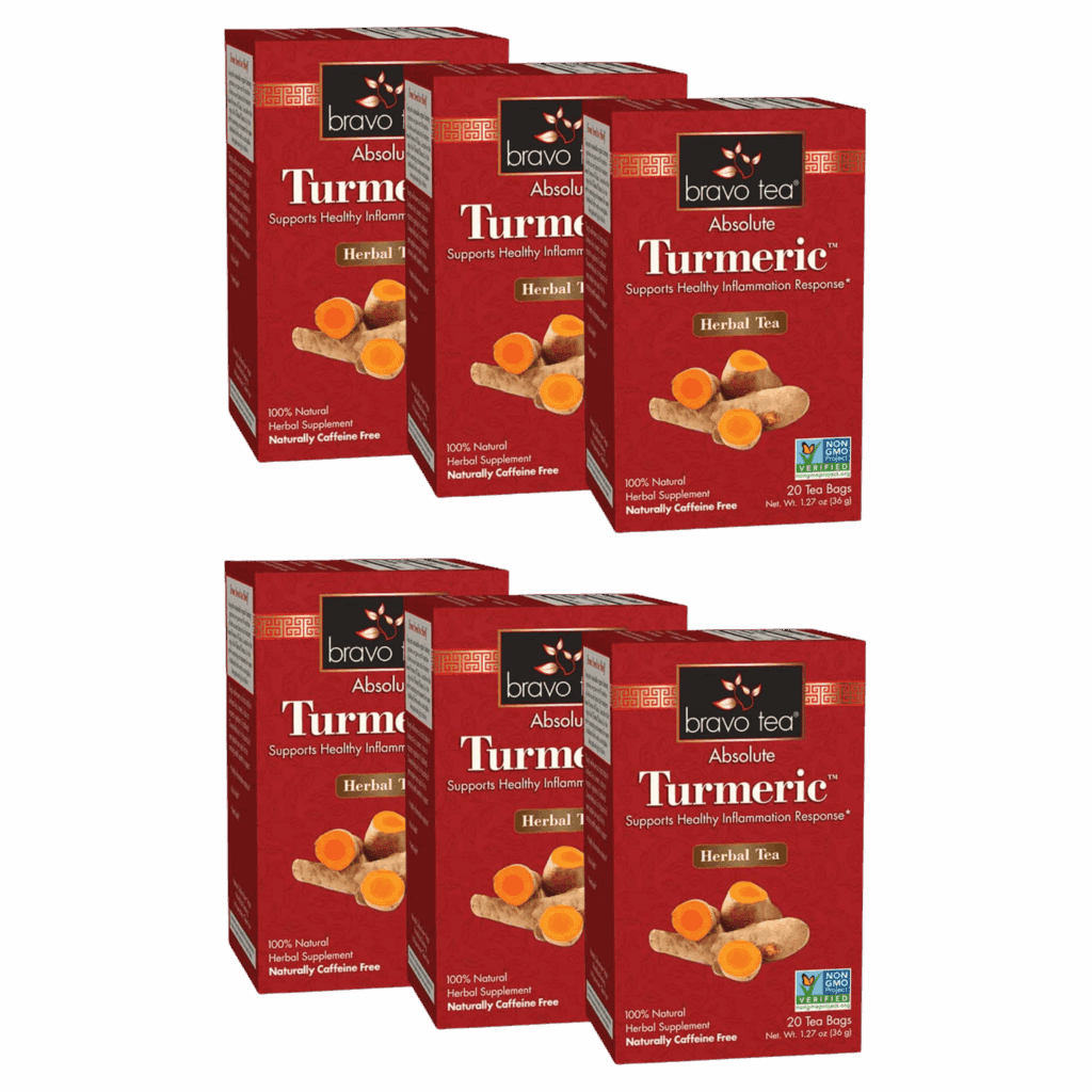 Image of Absolute Turmeric Tea - by Bravo Tea - 6-pack