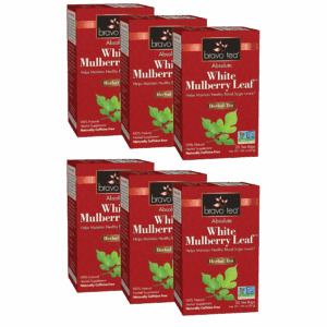 Image of Absolute White Mulberry Leaf Tea - by Bravo Tea - 6 pk