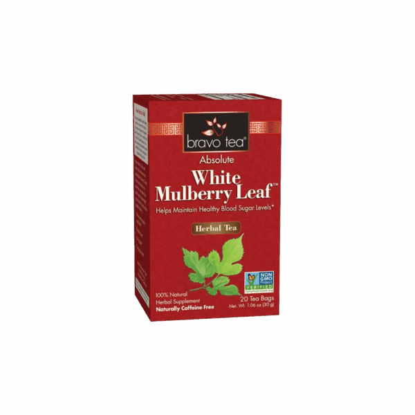 Image of Absolute White Mulberry Leaf Tea - by Bravo Tea - Single