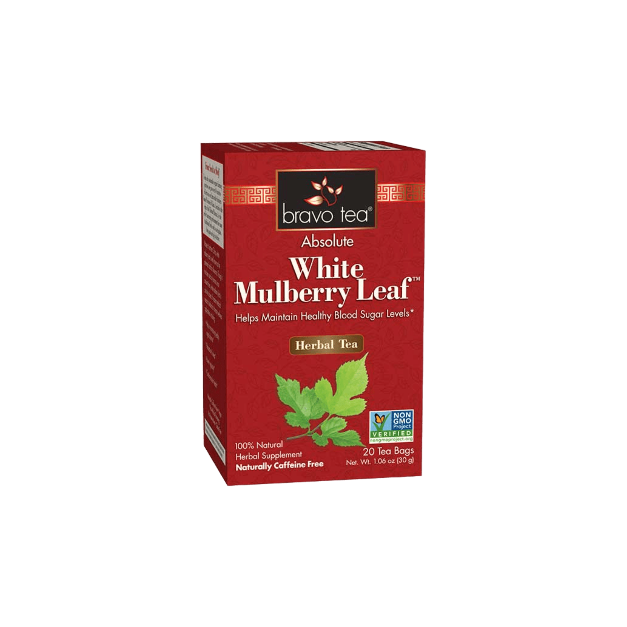 Image of Absolute White Mulberry Leaf Tea - by Bravo Tea - Single