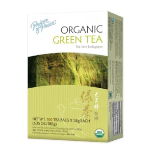 Image of the box of Prince of Peace Organic Green tea