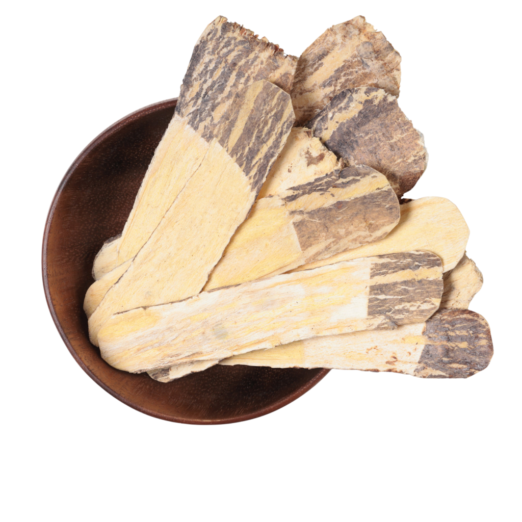 image of Astragalus (Huang Qi) out of the bag