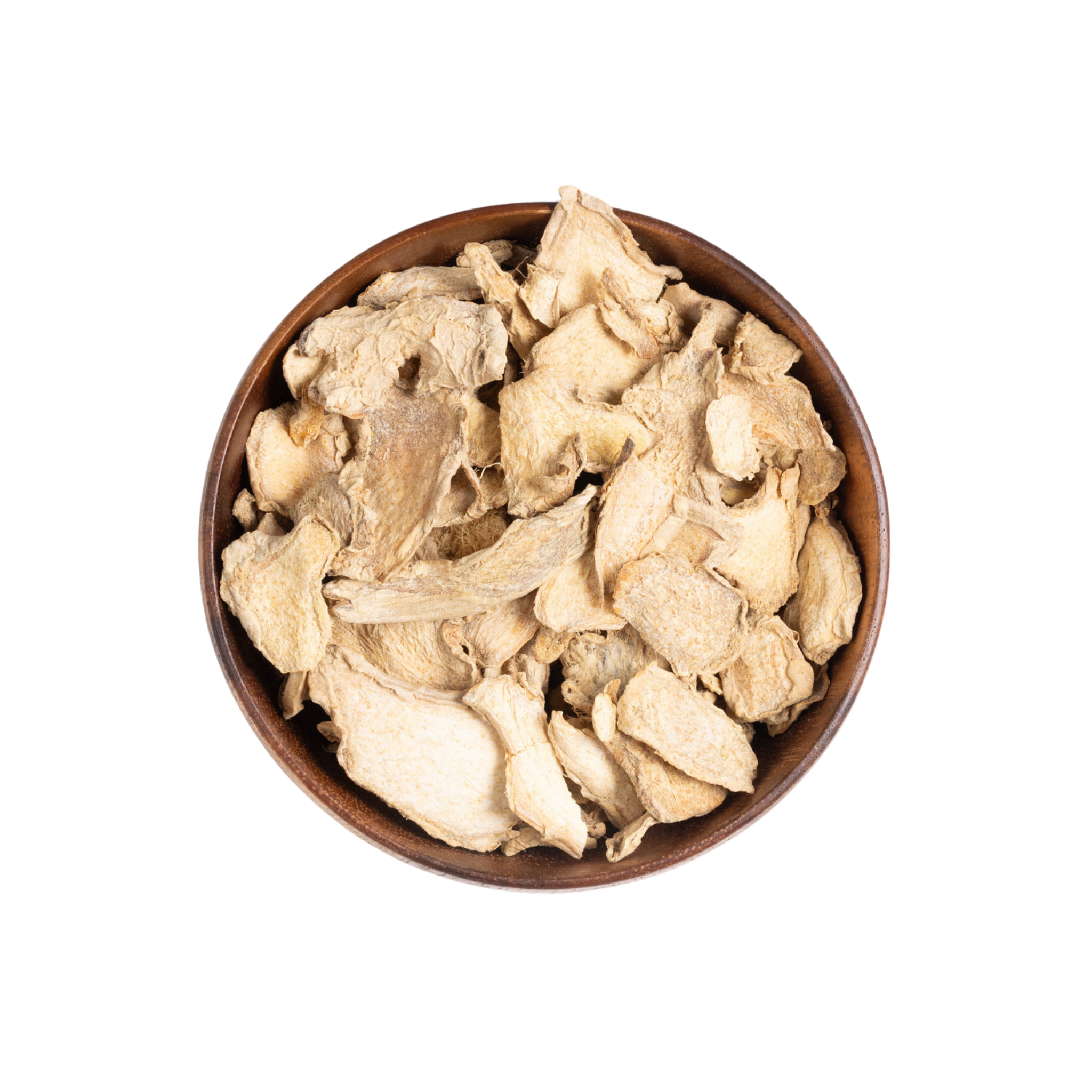 image of Dried Ginger – Gan Jiang out of the bag
