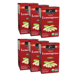 Absolute Lemongrass Tea (certified organic) - by Bravo Tea in 6 pack
