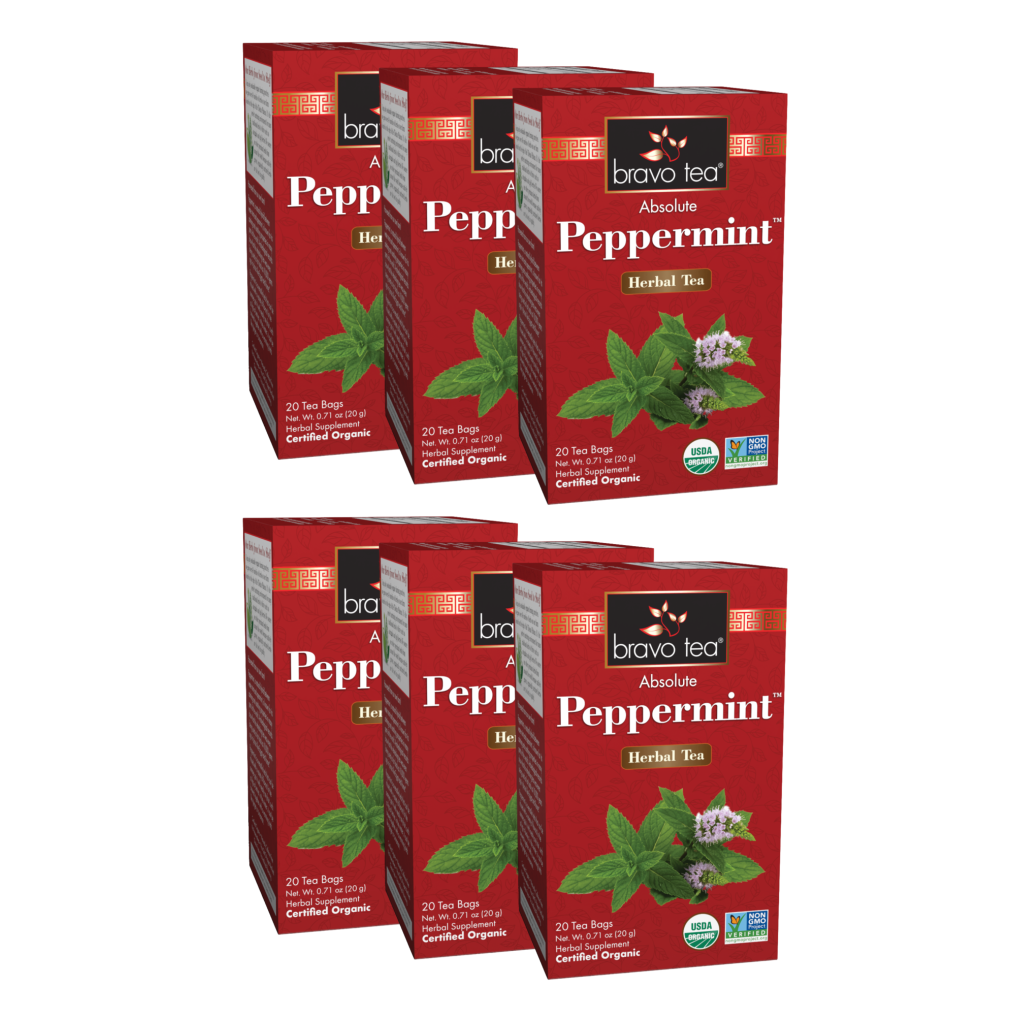 photo of Absolute Peppermint Tea (certified organic) - by Bravo Tea in 6 pack