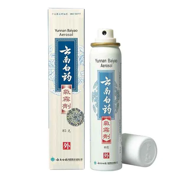 Image of yunnan baiyao spray bottle, 85 grams, by solstice