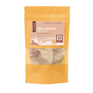 Image for root + spring's Premium Raw dried asian pear slices or Xue li gan