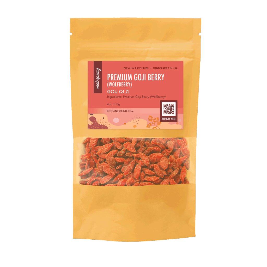 Image for root + spring's Premium Raw Image for root + spring's Premium Raw Goji berry, wolfberry, gou qi zi