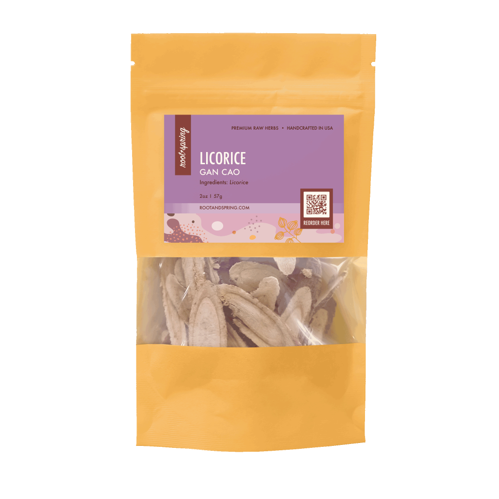 Image for root + spring's Premium Raw licorice root, gan cao