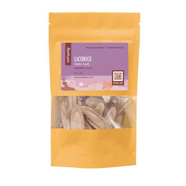 Image for root + spring's Premium Raw licorice root, gan cao