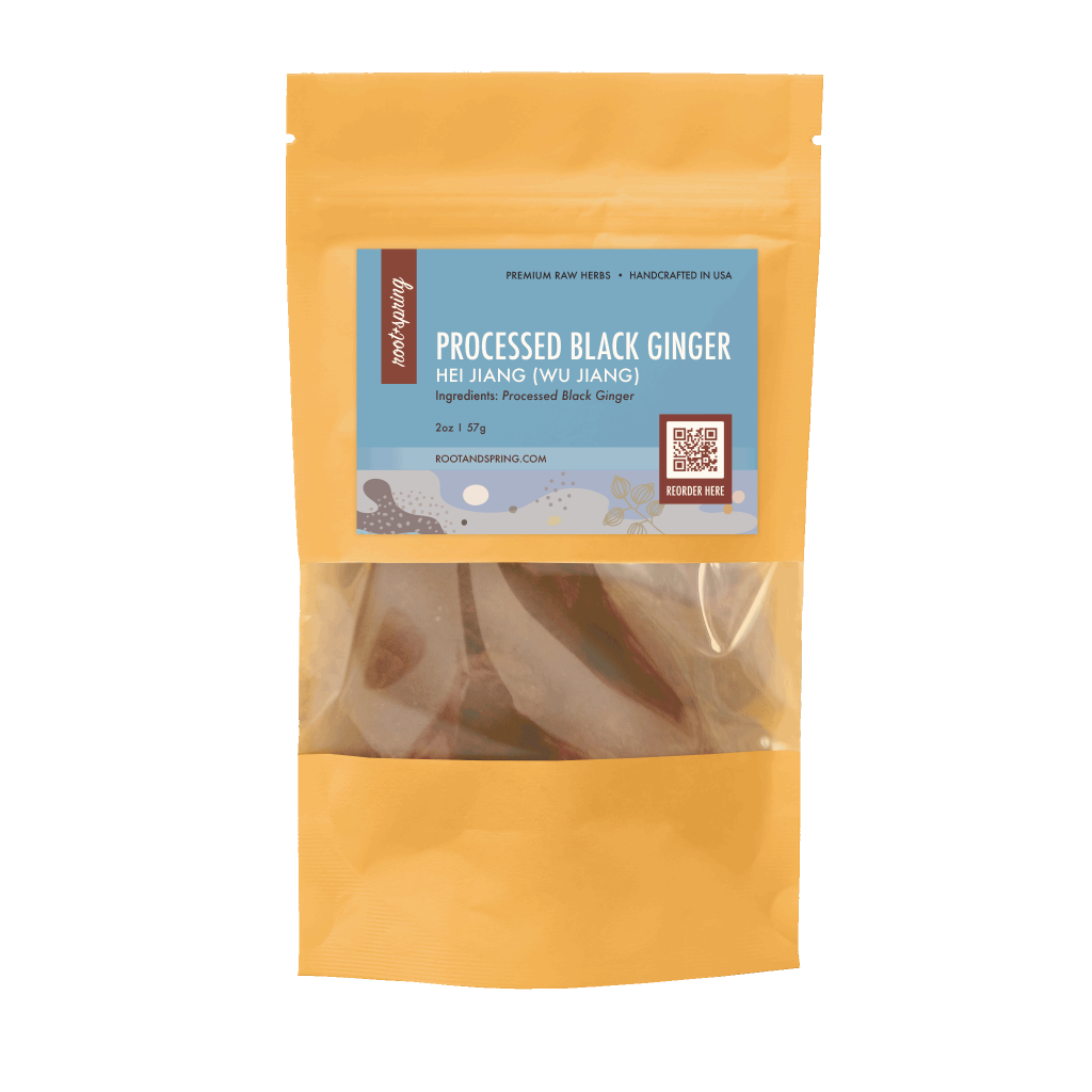 Image for root + spring's Premium processed black ginger