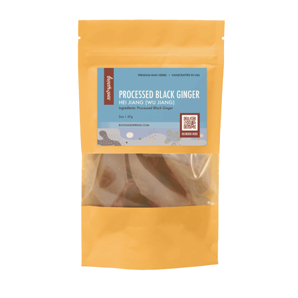 Image for root + spring's Premium processed black ginger
