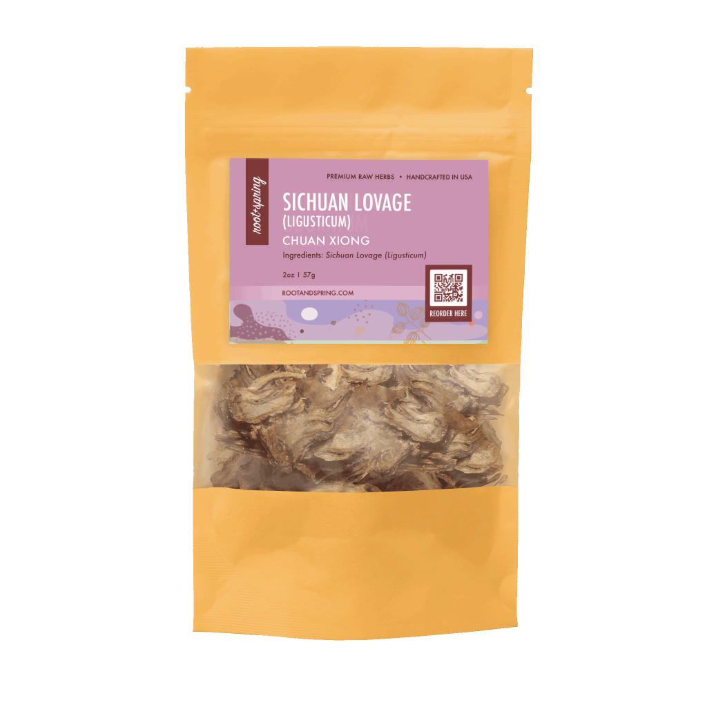 Image for root + spring's Premium Raw Sichuan Lovage root, Ligusticum,, Chuan Xiong